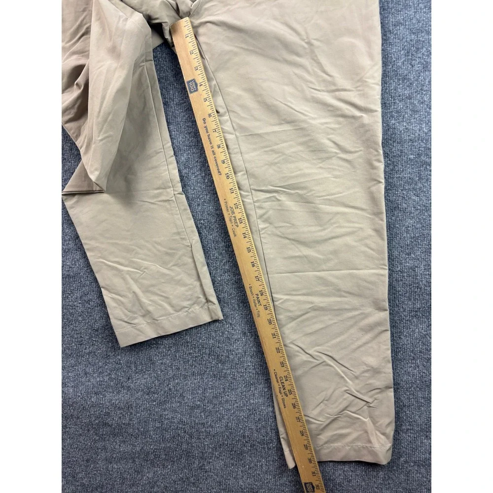 The North Face Pants Mens 34 Tan Khaki Nylon Stretch Hiking Outdoor Regular